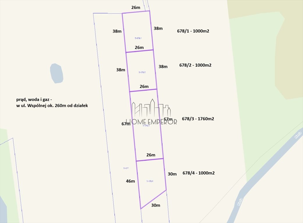 Działka budowlana na sprzedaż Duchnów, Wspólna  1 000m2 Foto 1