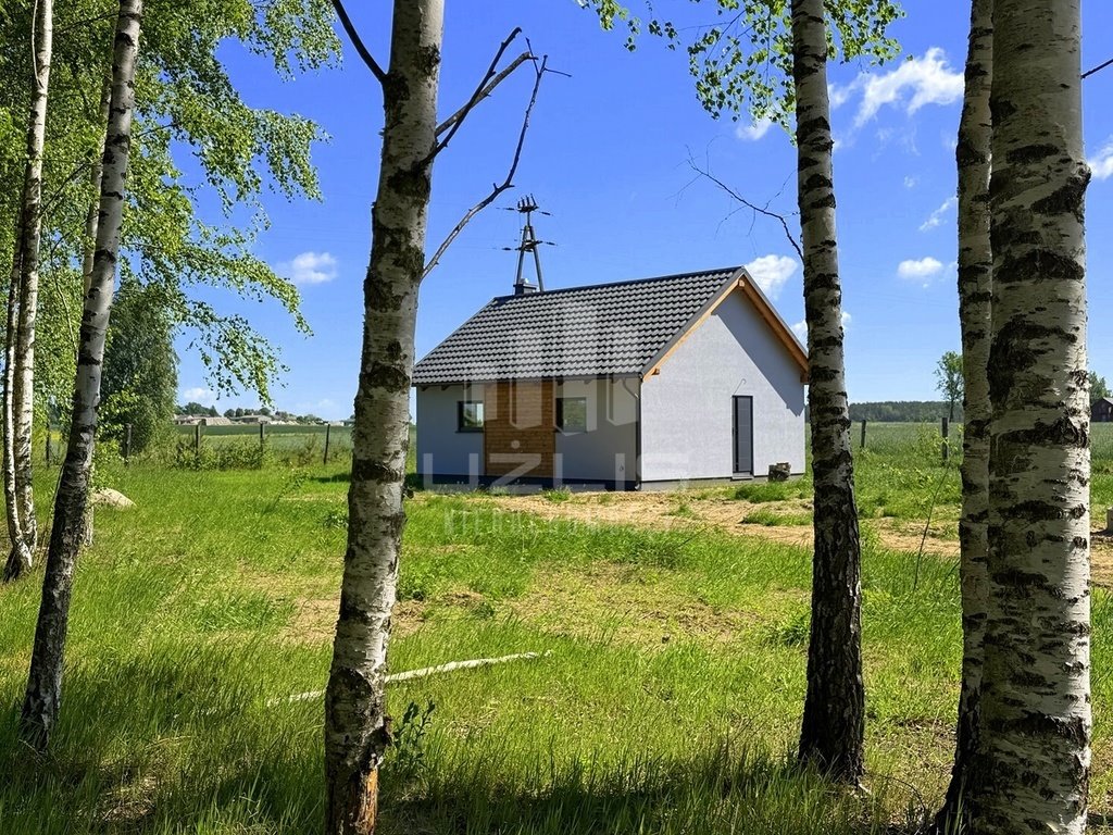 Dom w Szteklinie, surowy zamknięty, 48,7 m2, działka 916 m2 Szteklin, Zielonogórska  57m2 Foto 1