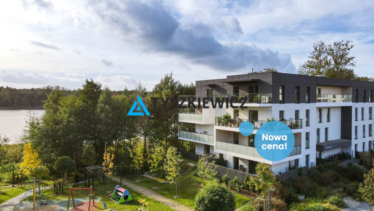 Przestronne 4-pokojowe mieszkanie z tarasem i widokiem na jezioro Gdańsk, Jasień, Życzliwa  90m2 Foto 1