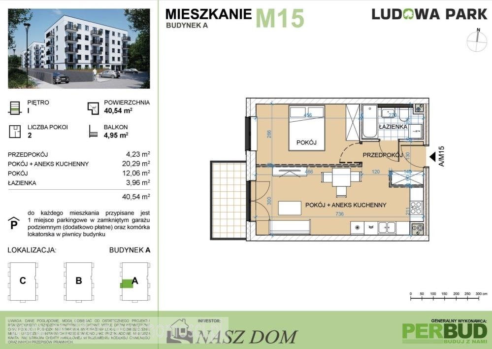 Mieszkanie dwupokojowe na sprzedaż Zielona Góra, Centrum  41m2 Foto 1