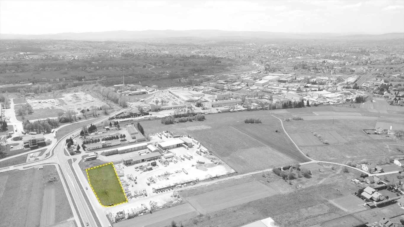 Działka inwestycyjna 3,3 ha przy drodze krajowej w Jaśle Jasło, Piłsudskiego  3 275m2 Foto 1