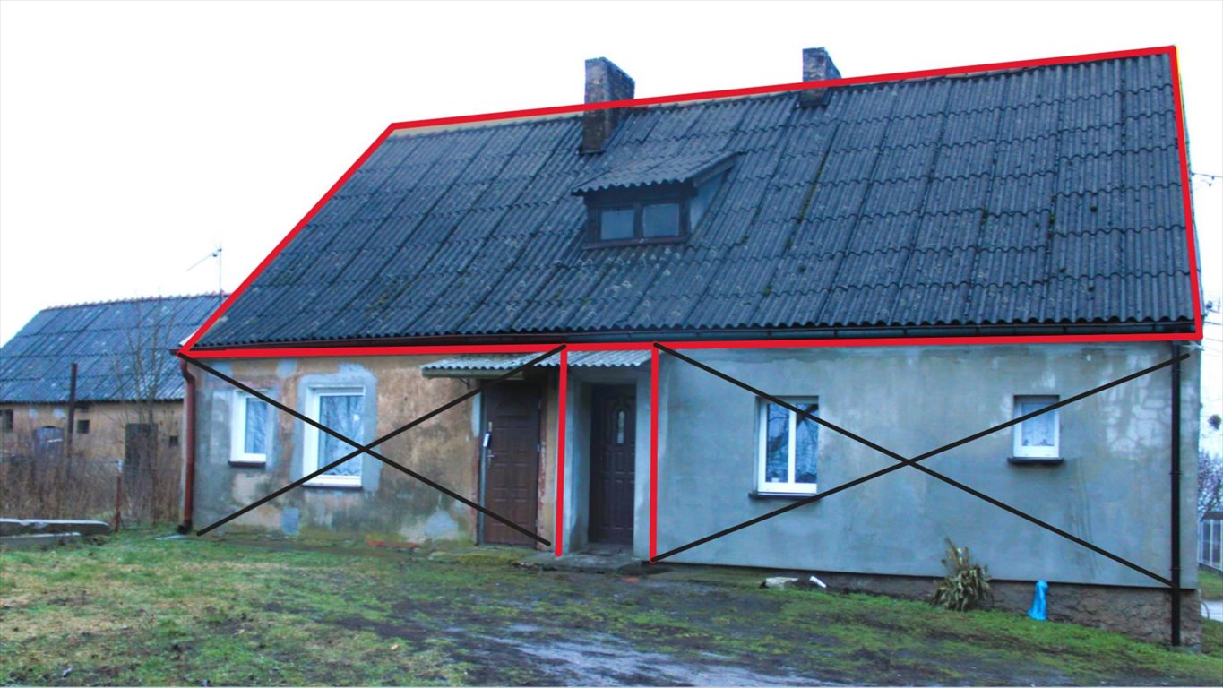 Dom na sprzedaż w Ratajach – poddasze do remontu, 100 m² Rataje  80m2 Foto 1
