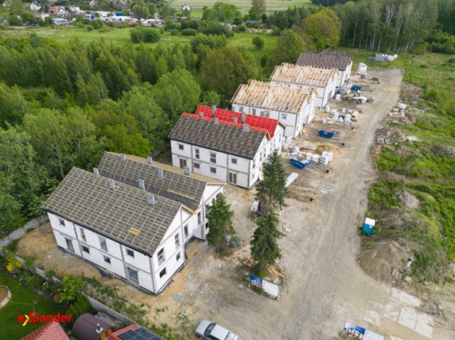 Zapraszam do nowoczesnego domu z ogrodem przy Lesie Ratyńskim Wrocław, Leśnica, Lutyńska  91m2 Foto 1