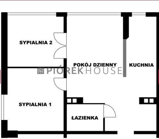 Mieszkanie trzypokojowe na sprzedaż Warszawa, Śródmieście, Górnośląska  47m2 Foto 9