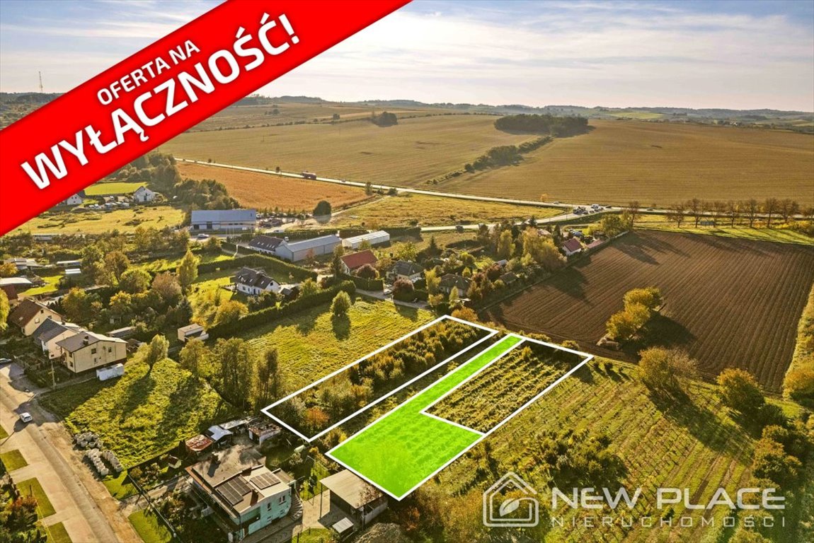 Działka budowlana na sprzedaż Trzebnica  1 062m2 Foto 1