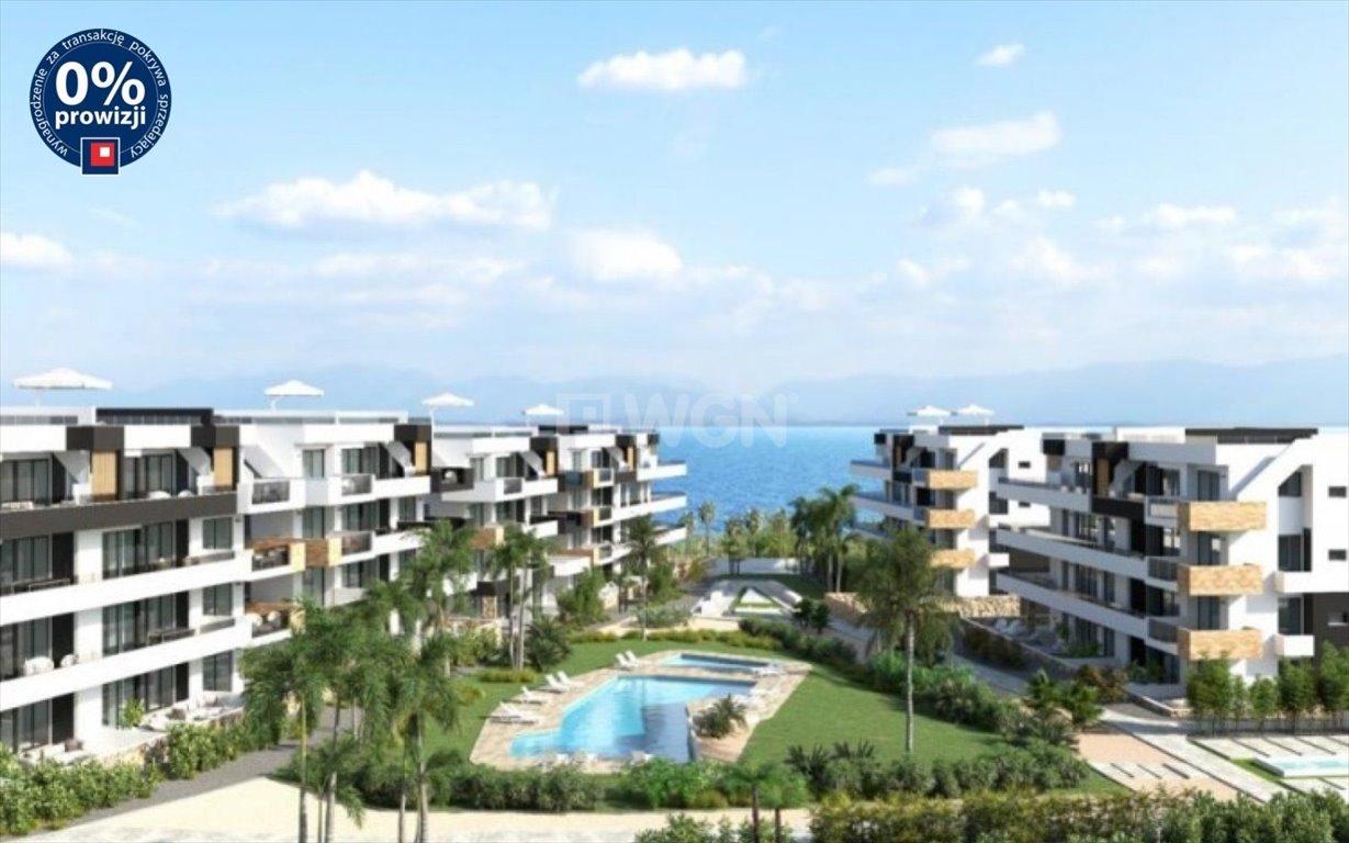 Mieszkanie trzypokojowe na sprzedaż Hiszpania, Orihuela Costa, Playa Flamenca, Z WIDOKIEM NA MORZE!  75m2 Foto 1