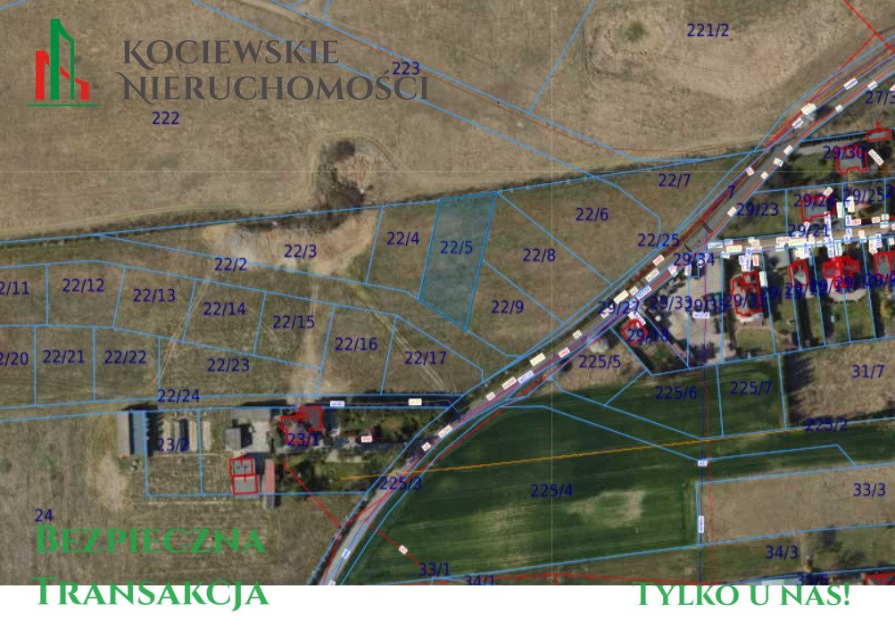 Działka budowlana na sprzedaż Starogard Gdański, Korytybska  1 446m2 Foto 1