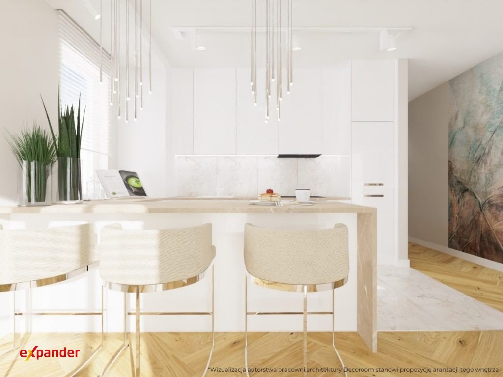 Nowoczesne 3-pokojowe mieszkanie z balkonem, blisko centrum Wrocław, Góralska  78m2 Foto 1