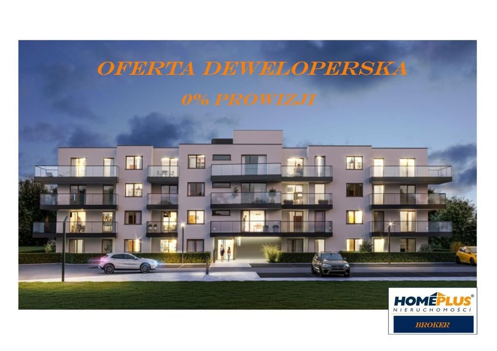 Nowoczesny apartament 2 pok. z balkonem i parkingiem zapraszam Reguły, Wiejska  39m2 Foto 1