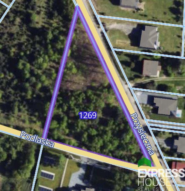 Przestronna działka 5070 m² z mediami i lasami Gorzelnia, Przysieczna  5 070m2 Foto 1