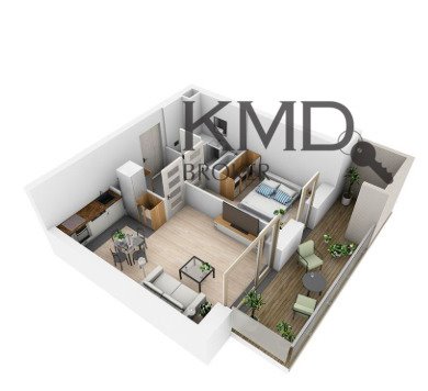 Mieszkanie dwupokojowe na sprzedaż Lublin, Narcyzowa  36m2 Foto 1