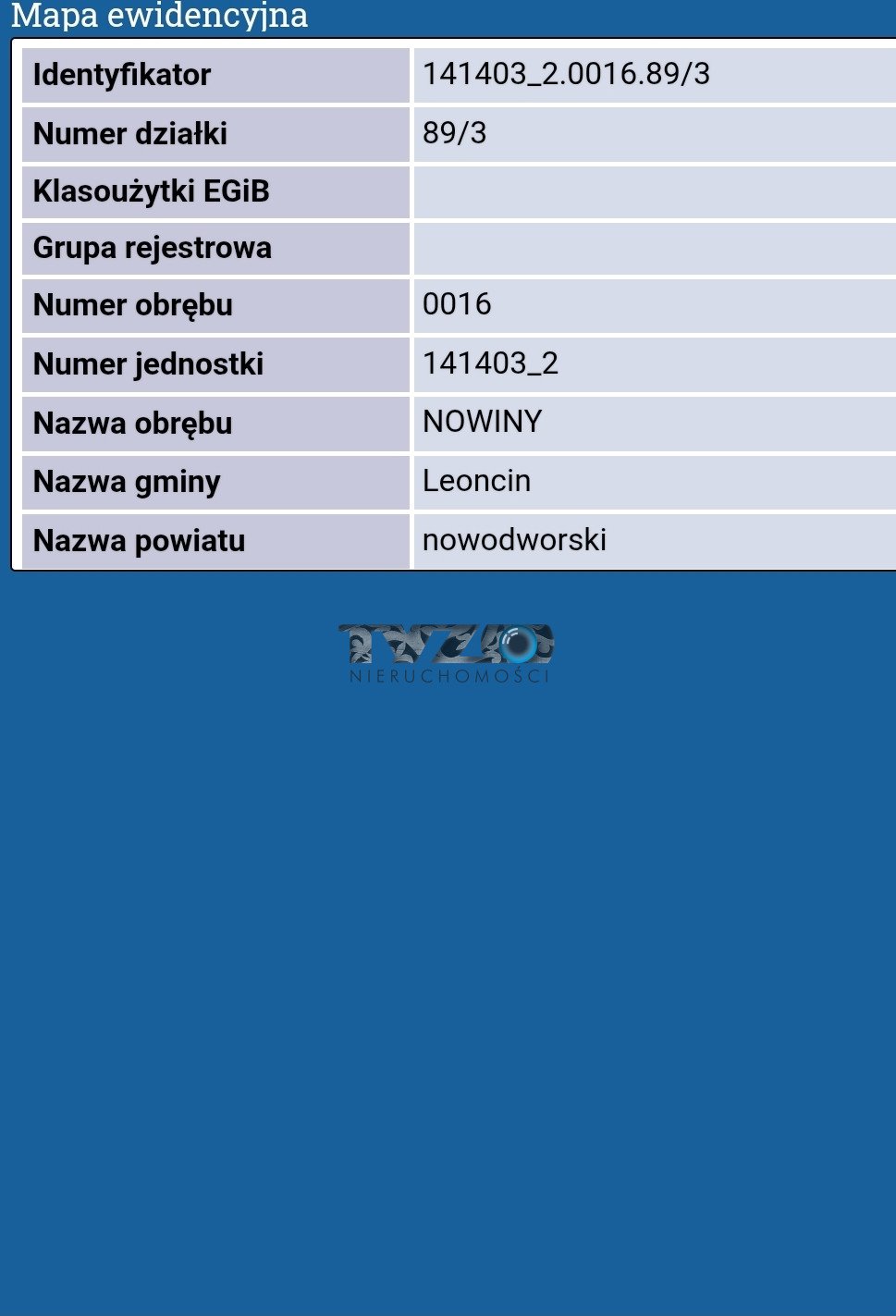 Działka 4255 m² w Nowinach blisko Kampinosu i Wisły Nowiny, Nowiny, Nowiny 7  4 255m2 Foto 1