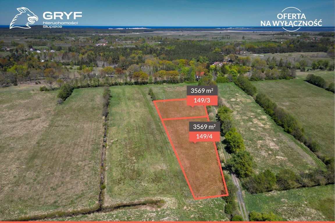 Działka rolna na sprzedaż Smołdziński Las  3 659m2 Foto 1