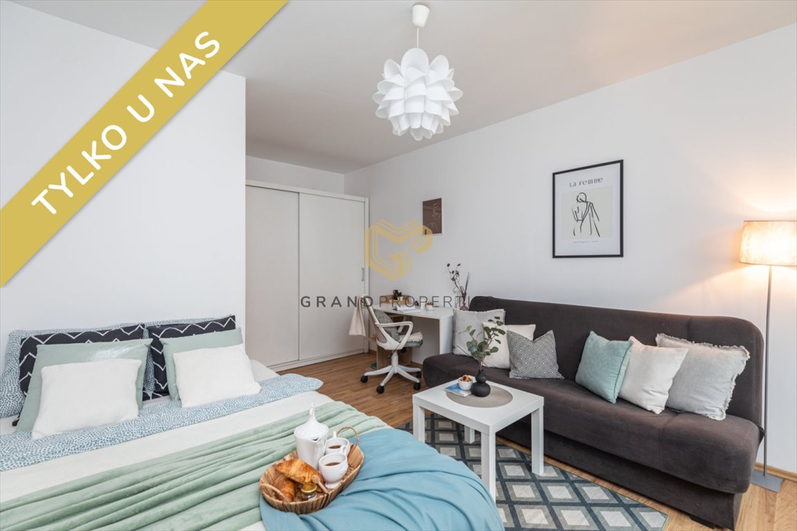 Wynajem kawalerki 29 m² z balkonem, blisko centrum Warszawa, Aleja Stanów Zjednoczonych  29m2 Foto 1