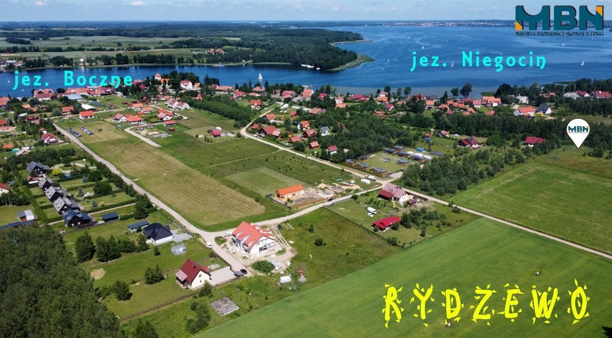 Do sprzedania atrakcyjna działka 1950 m² pod zabudowę turystyczną i mieszkaniową Rydzewo, Rydzewo  1 950m2 Foto 1