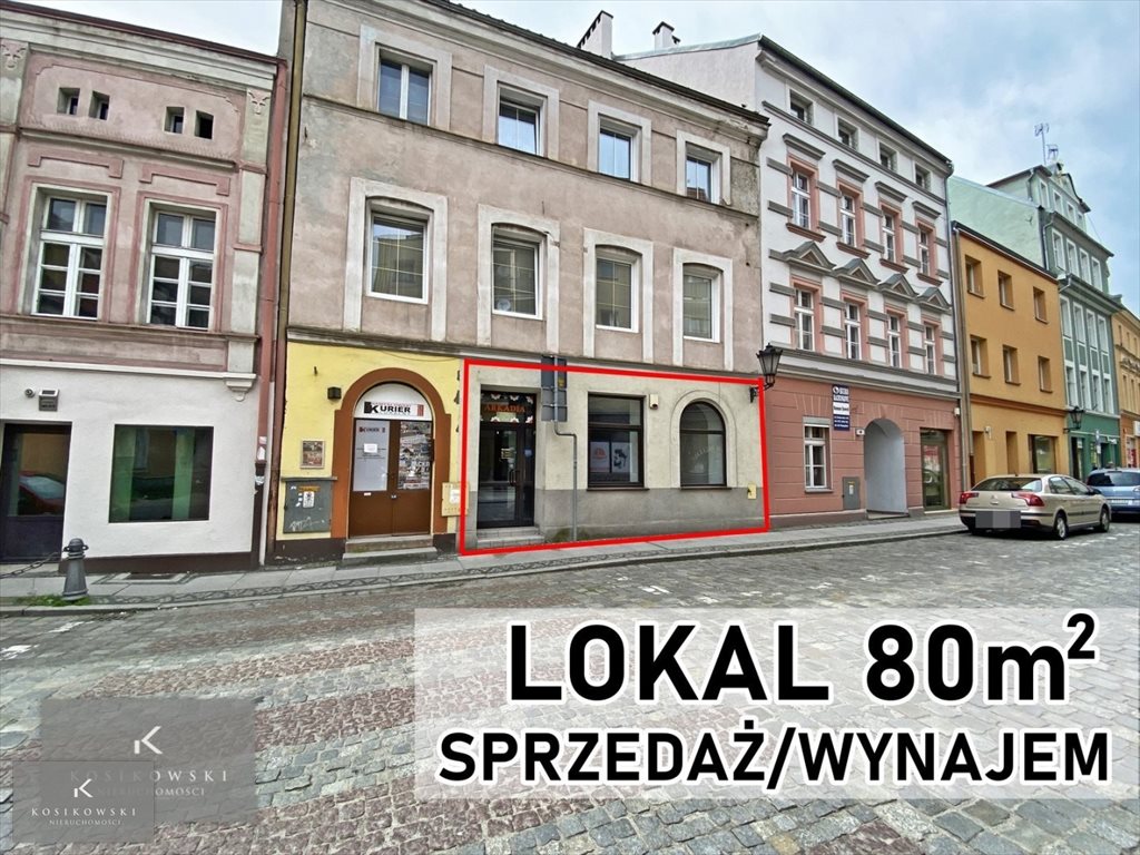 Lokal usługowy 80 m2 w centrum Namysłowa z witrynami Namysłów, Centrum  80m2 Foto 1