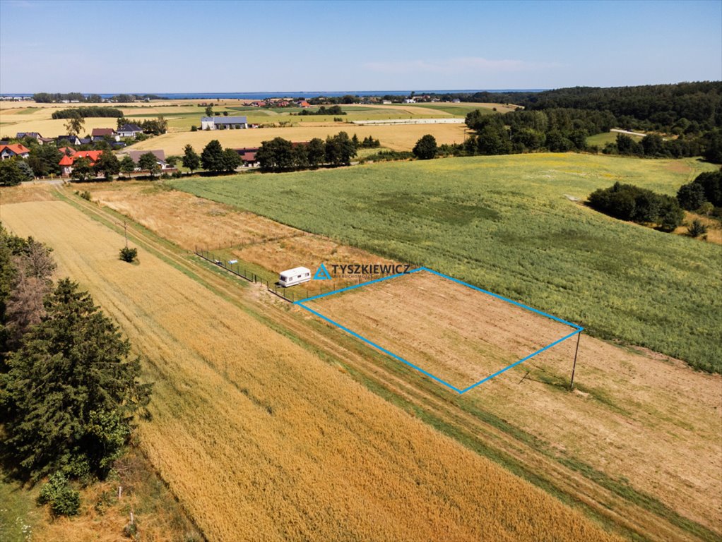 Działka 1212 m² w Żelistrzewie z warunkami zabudowy Żelistrzewo  1 212m2 Foto 1