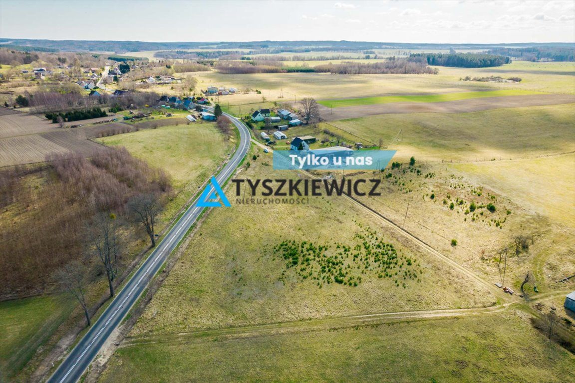 Duża działka inwestycyjna w Barwinie – 8 398 m2, media, dojazd Barwino  8 398m2 Foto 1