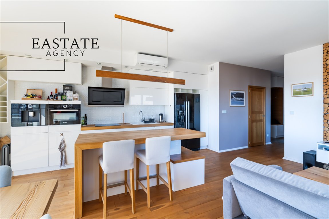 Widok na jezioro i las, ostatnie piętro, balkon z zabudową Olsztyn, Armii Krajowej  72m2 Foto 1