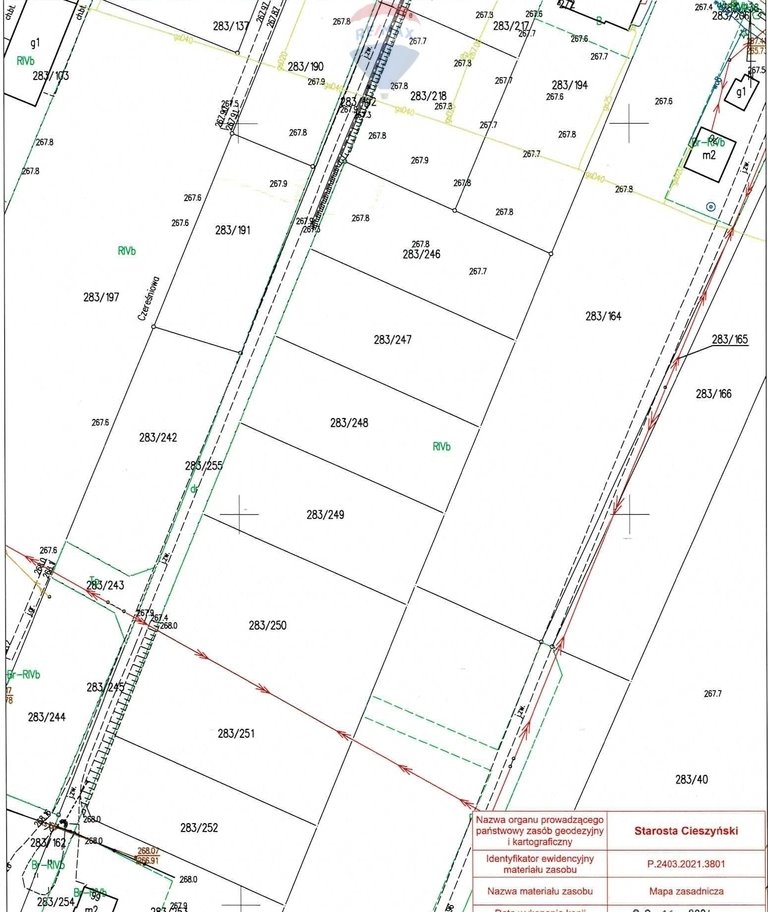 Działka budowlana na sprzedaż Zaborze  1 255m2 Foto 14