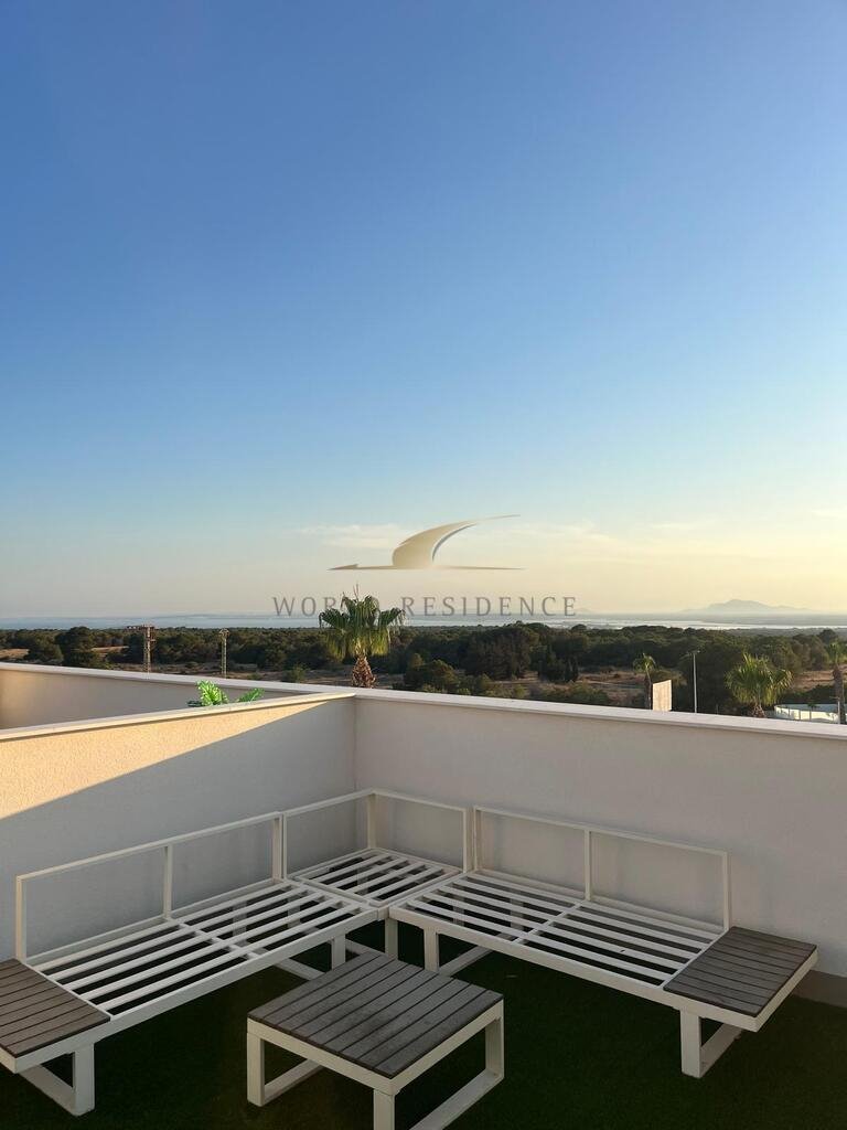 Ekskluzywny penthouse z tarasem i widokami na Morze Hiszpania, Gran Alacant  73m2 Foto 1