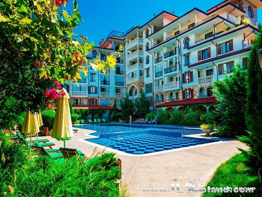 Umeblowany apartament 75 m2 z widokiem na basen, blisko plaży Bułgaria, Nesebyr Esteban, Esteban  75m2 Foto 1