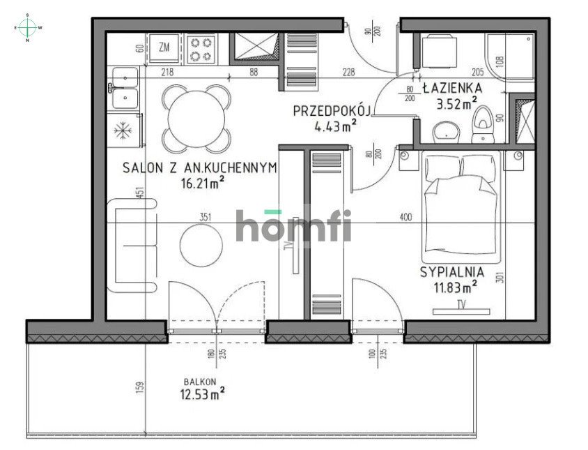 Mieszkanie dwupokojowe na sprzedaż Lublin, Felin, Królowej Jadwigi  36m2 Foto 15