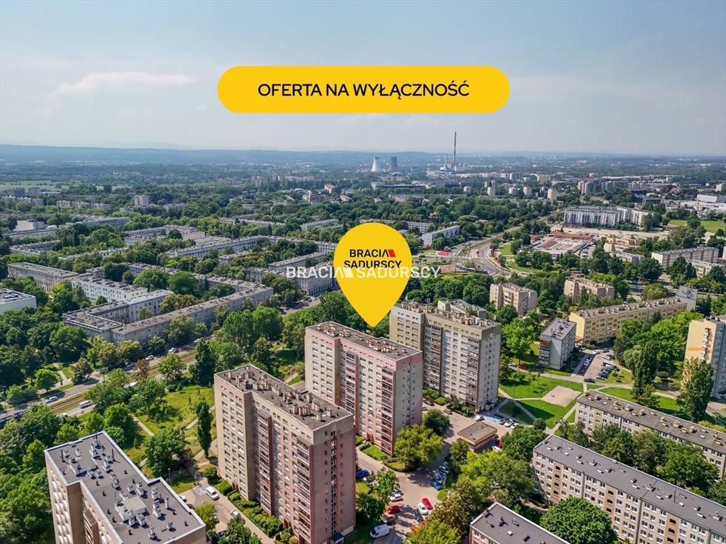 Widok na miasto! Funkcjonalne 2 pokoje z antresolą i klimatyzacją Kraków, Nowa Huta, Nowa Huta, os. Przy Arce  50m2 Foto 1