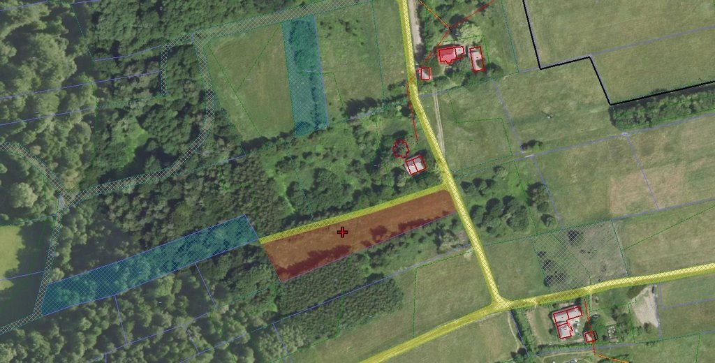 Działka pod zabudowę 2 domów, 3290 m², do negocjacji Kąkolówka  3 290m2 Foto 1