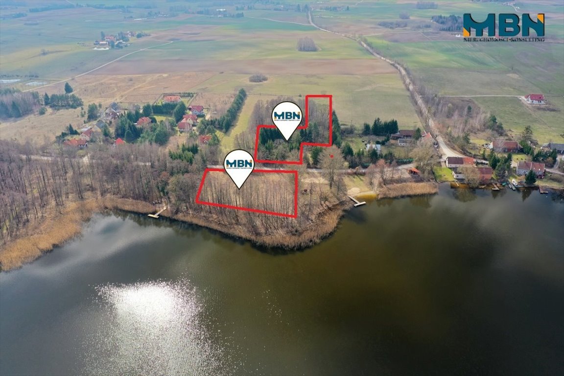 Działka z domem nad jeziorem Wojnowo, 1,0124 ha, 70 m od jeziora Kleszczewo, Kleszczewo  10 124m2 Foto 1