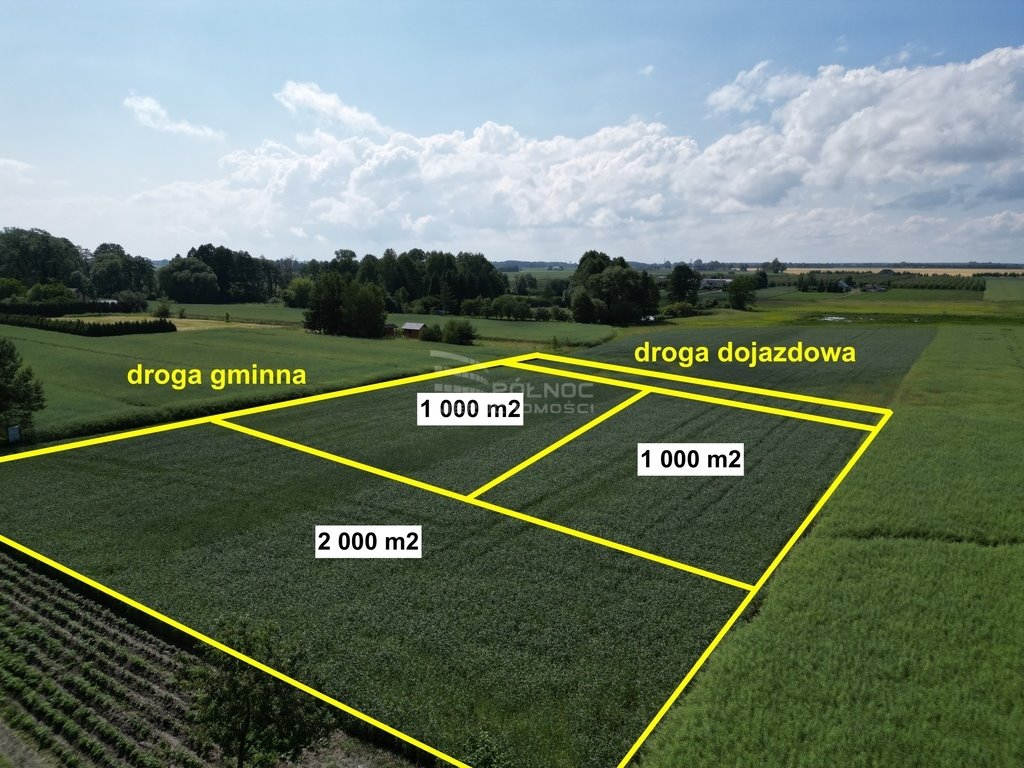 Działka budowlana na sprzedaż Wilczyn  2 000m2 Foto 4