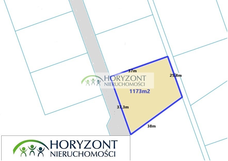 Działka pod dom jednorodzinny w Młyneku, 1174 m² Kczewo, Młynek  1 174m2 Foto 1