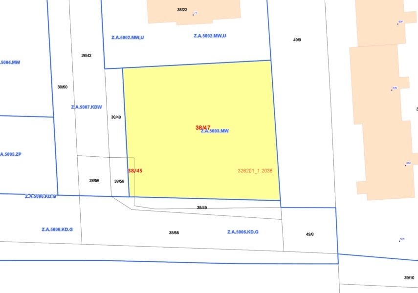 Działka 1600 m² pod zabudowę wielorodzinną w Szczecinie Szczecin, Wszystkich Świętych  1 600m2 Foto 1