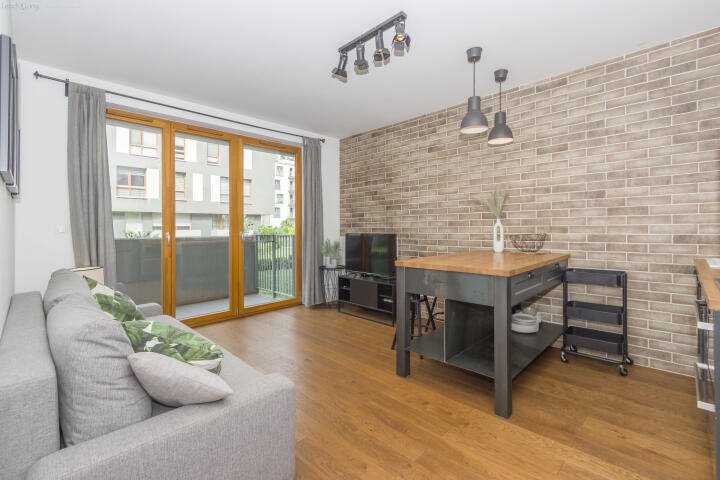 Komfortowe 2-pokojowe mieszkanie z balkonem, w inwestycji Pasaż Podgórski Kraków, Podgórze, Zabłocie, Romanowicza, Tadeusza  38m2 Foto 1