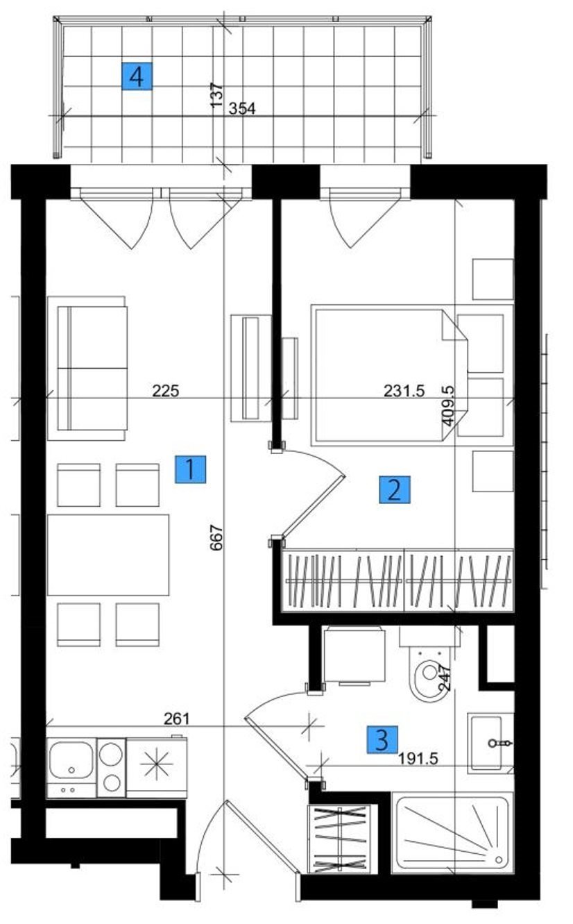 Kawalerka na sprzedaż Szklarska Poręba, Szklarska Poręba Górna  29m2 Foto 3