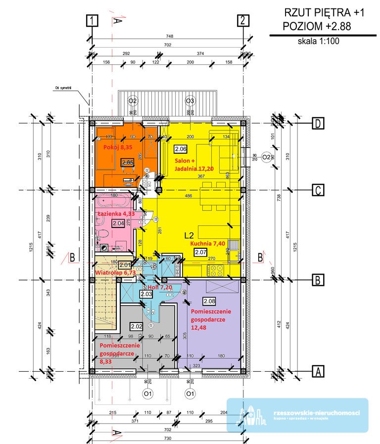 Mieszkanie czteropokojowe  na sprzedaż Rzeszów, al. gen. Władysława Sikorskiego  72m2 Foto 2