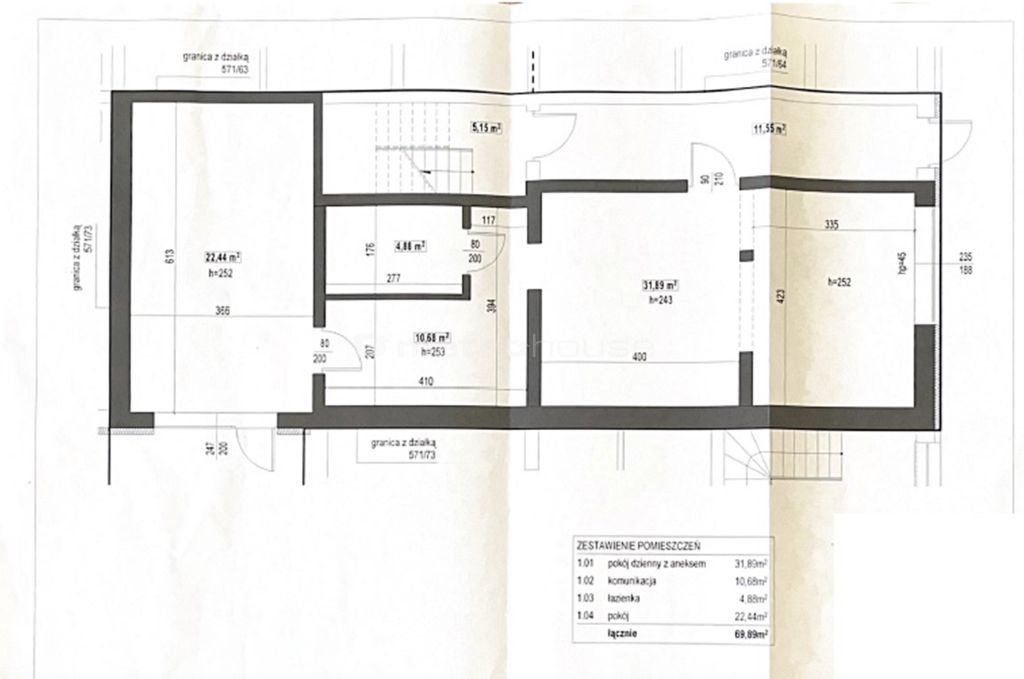 Mieszkanie dwupokojowe na sprzedaż Połczyno, Słoneczna  70m2 Foto 10