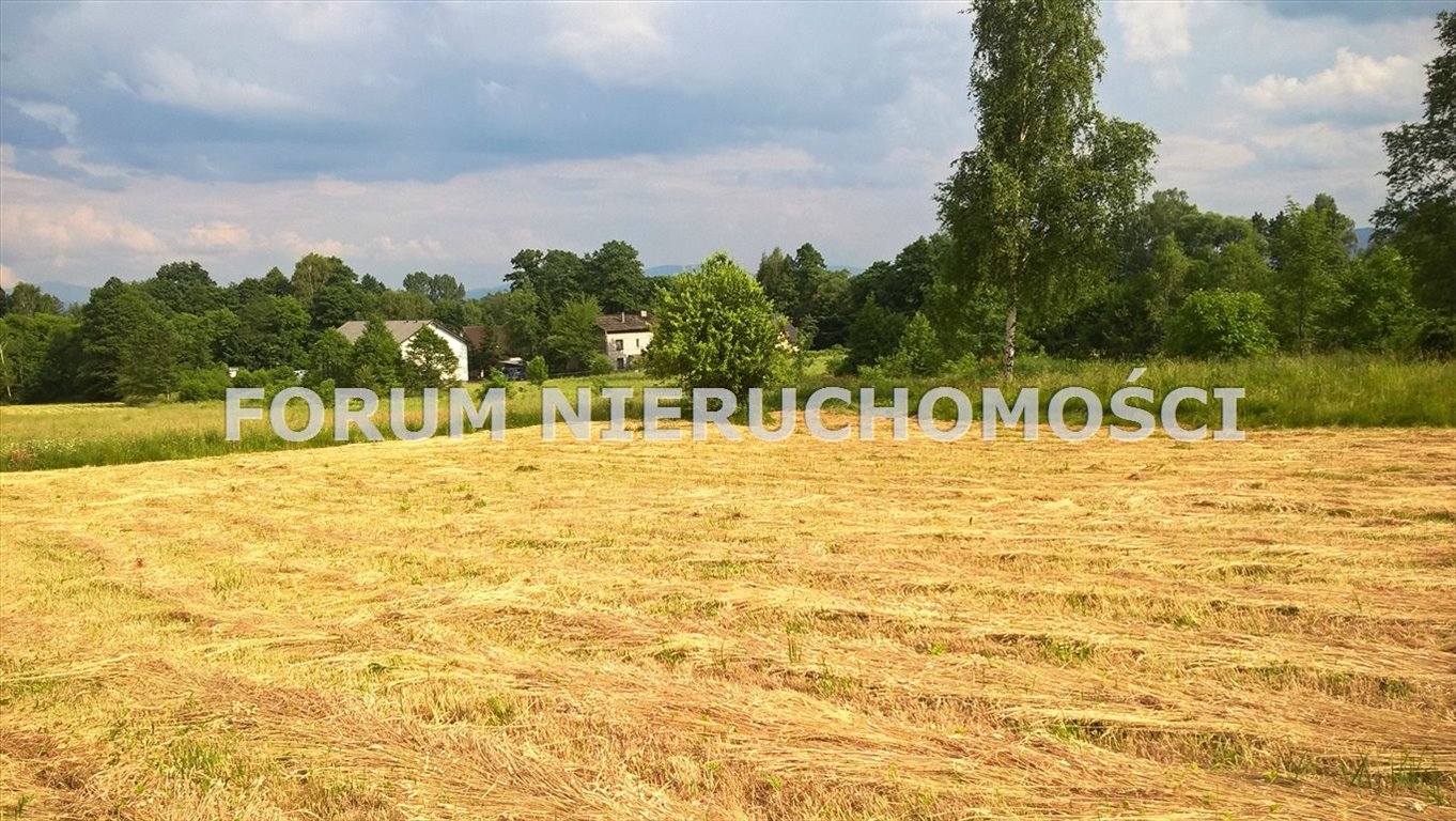 Działka budowlana 28,93 ara z mediami i dojazdem asfaltowym Bystra  2 893m2 Foto 1