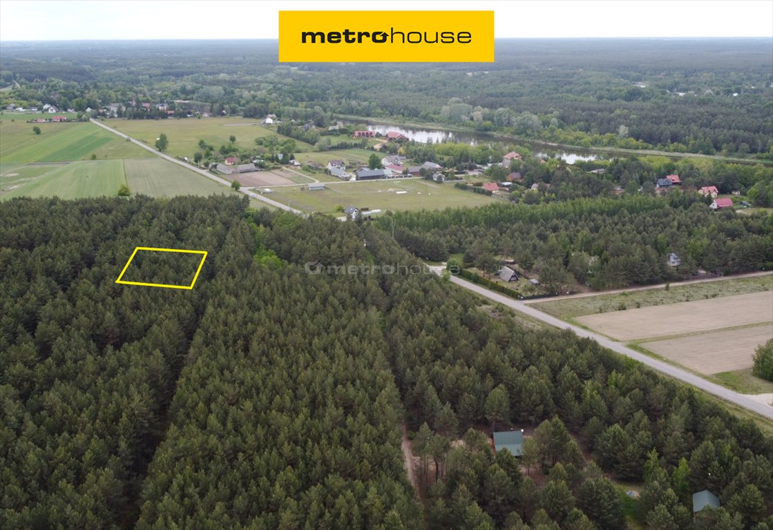 Do sprzedania działka rekreacyjna z domkiem i lasem 1891 m² Dzbądz  1 891m2 Foto 1