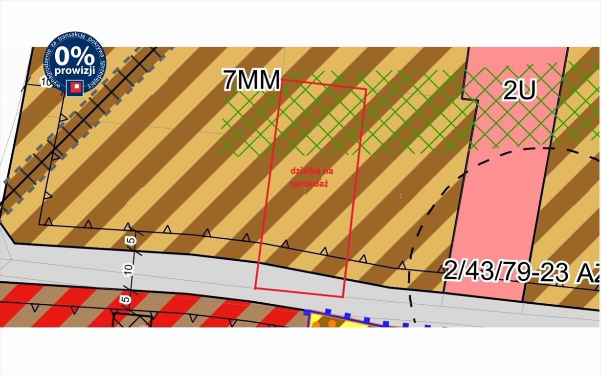 Działka budowlana 1117 m² z prądem i dojazdem utwardzonym Dębice, Malczyce, Dębice  1 117m2 Foto 1