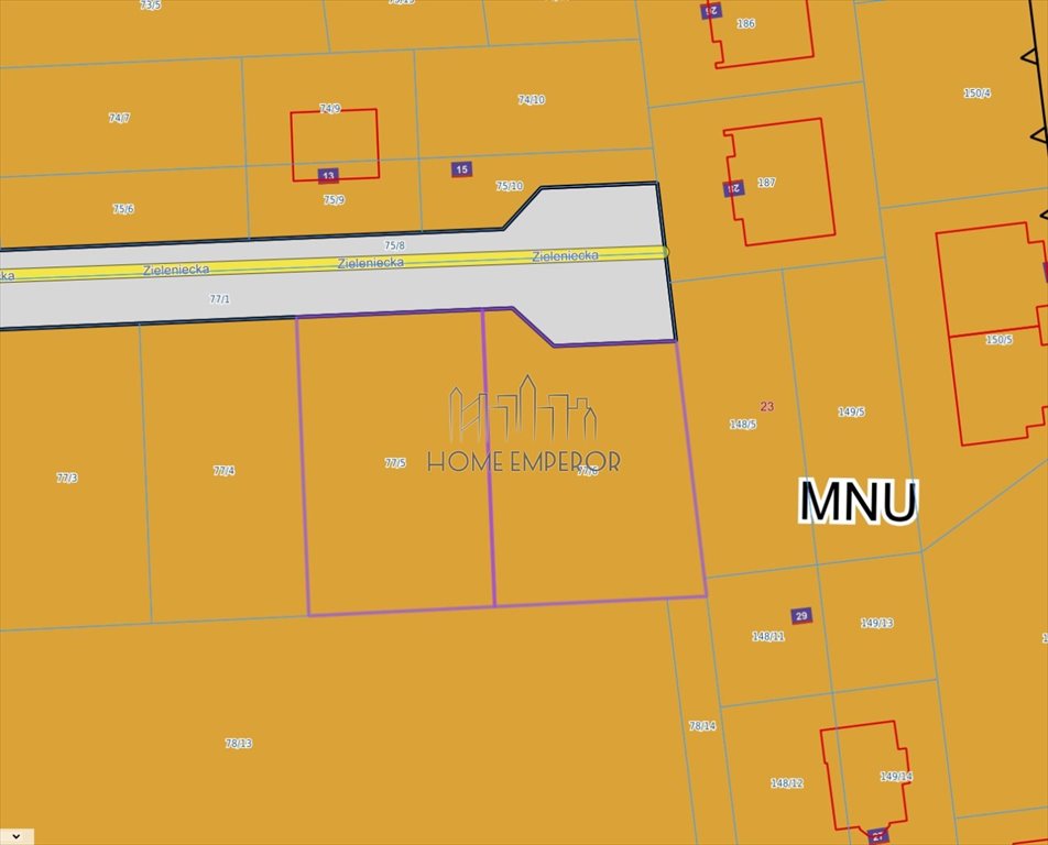 Działka budowlana na sprzedaż Kobyłka, Zieleniecka  1 740m2 Foto 1