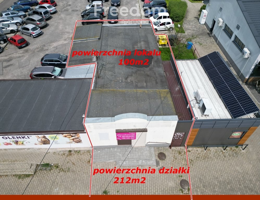 Lokal użytkowy na sprzedaż Bełchatów, Konrada Leśniewskiego ''Orlika''  100m2 Foto 1