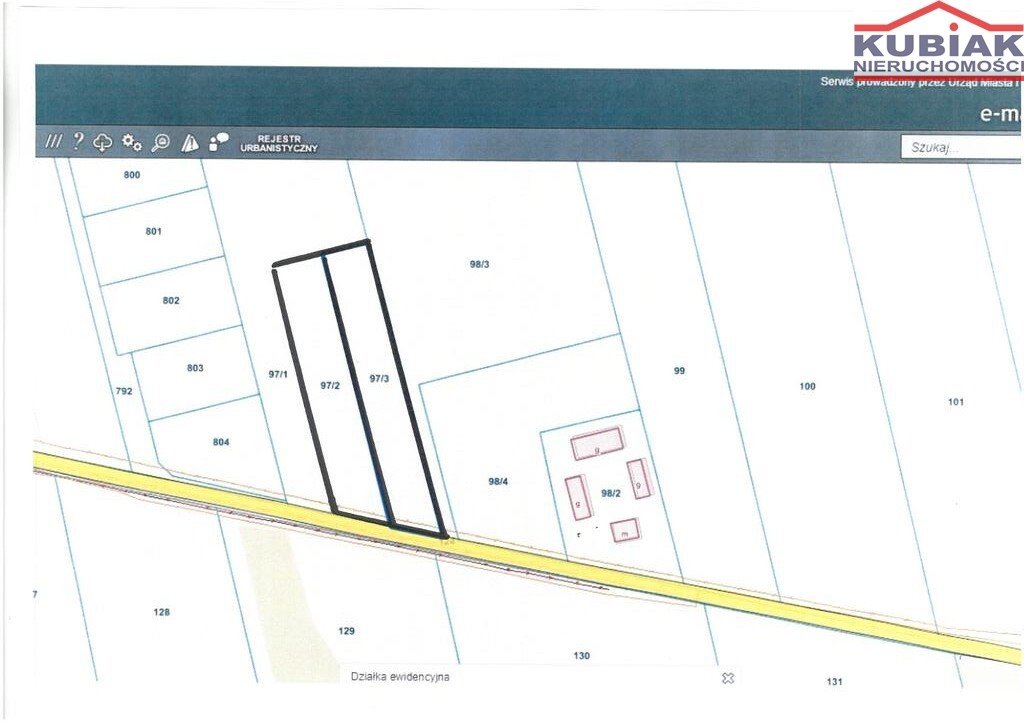 Działka 5109 m² z warunkami zabudowy - dostęp do mediów Tomczyce  5 109m2 Foto 1