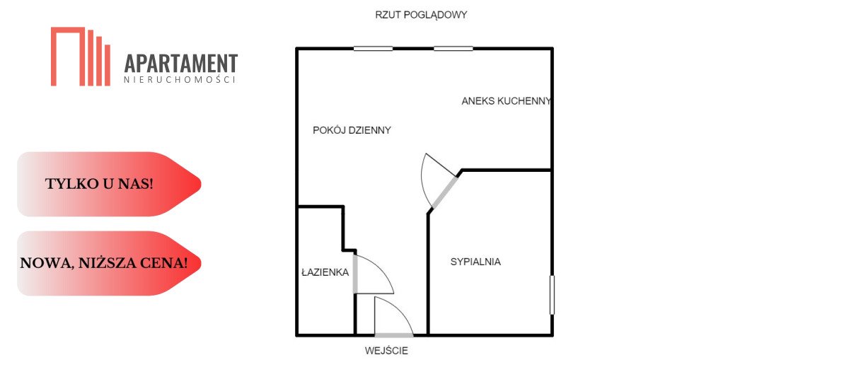 Mieszkanie dwupokojowe na sprzedaż Szubin, Ignacego Paderewskiego  32m2 Foto 2