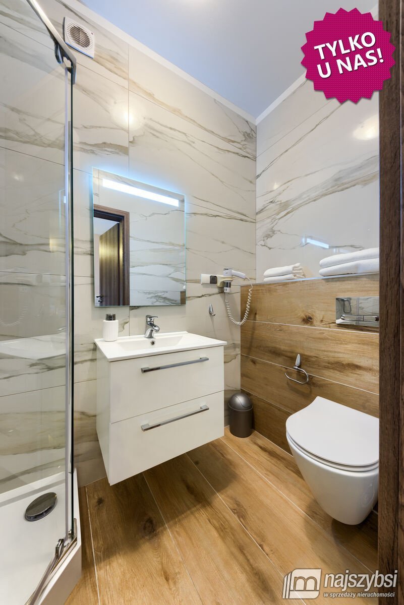 Apartament 27,6m2 blisko plaży z balkonem i ogrzewaniem Pogorzelica, Centrum  28m2 Foto 1