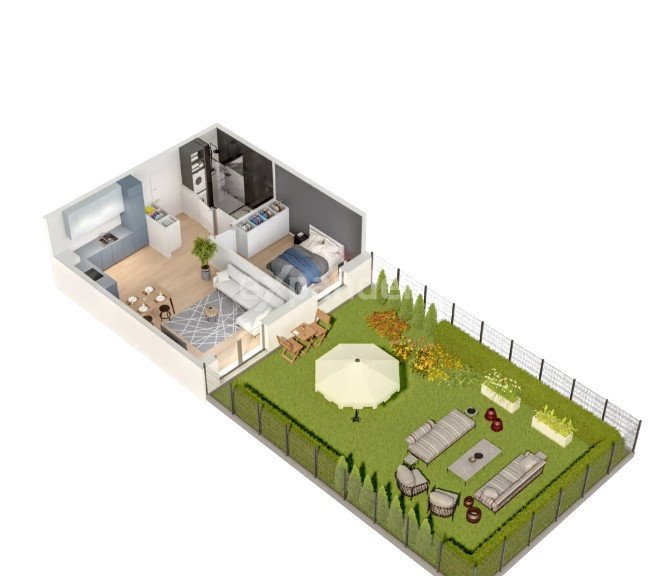 Mieszkanie dwupokojowe na sprzedaż Kraków, Dębniki, Karola Bunscha  43m2 Foto 1