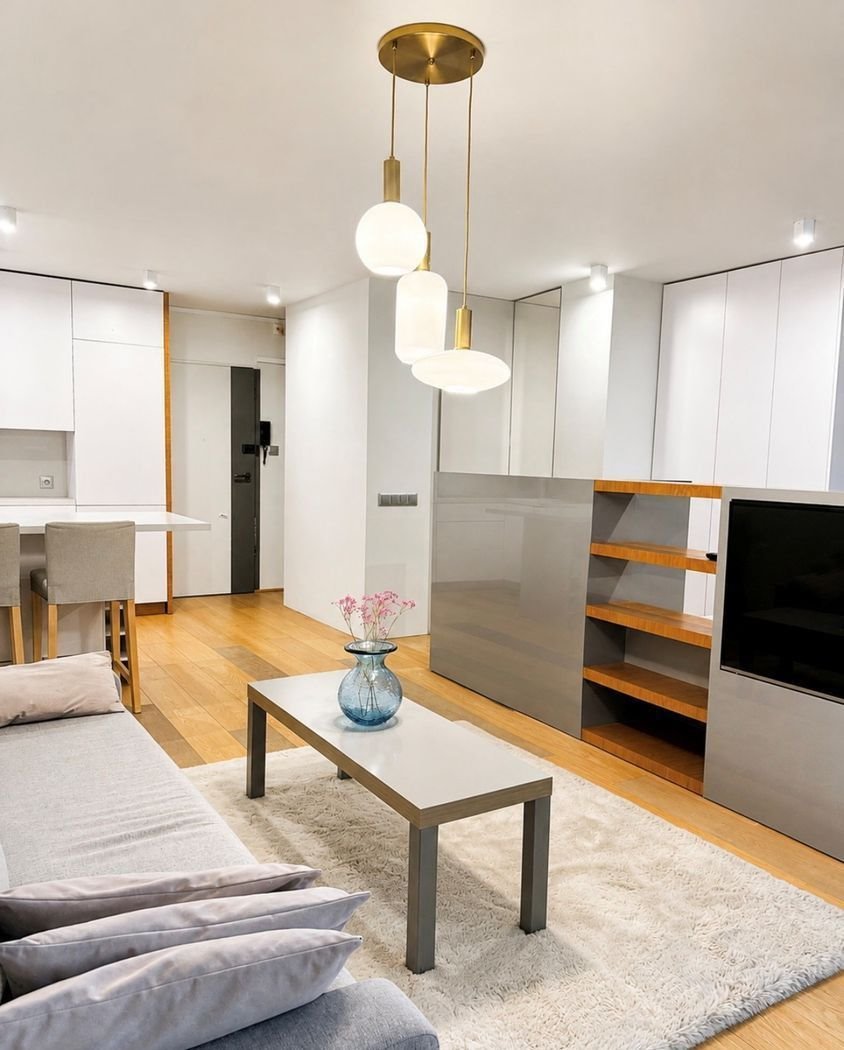 Polecam nowoczesne studio 40 m² z balkonem w centrum Warszawy Warszawa, Wola Mirów, Grzybowska  40m2 Foto 1