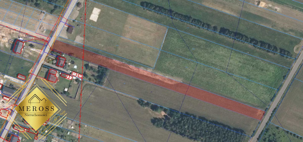 Działka 4450 m² z projektem domu i mediami (Rzerzęczyce) Rzerzęczyce  4 450m2 Foto 1
