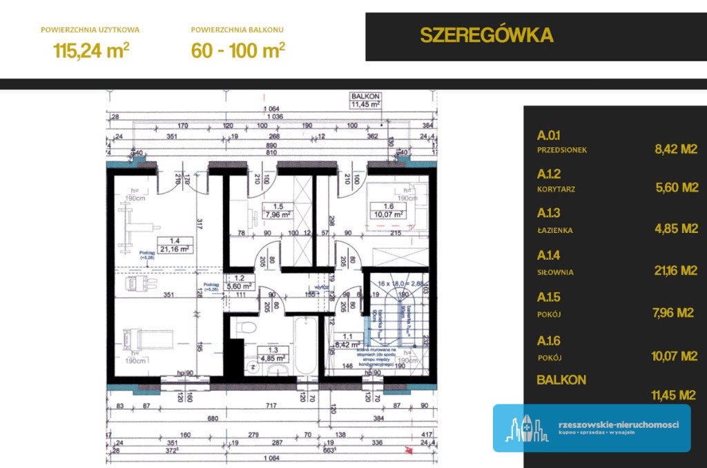 Dom na sprzedaż Rzeszów, Warszawska  115m2 Foto 3