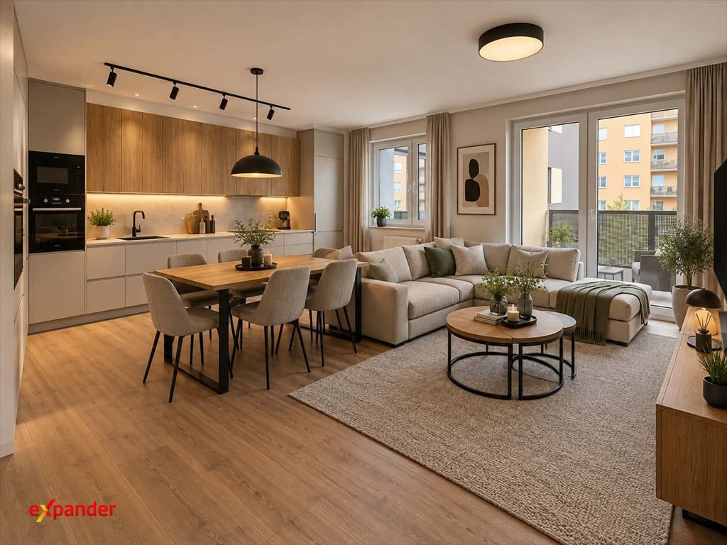 Na sprzedaż nowoczesne 3-pokojowe mieszkanie 65 m² z balkonem Wrocław, Sołtysowicka  65m2 Foto 1